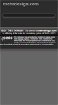 Mobile Screenshot of mehrdesign.com